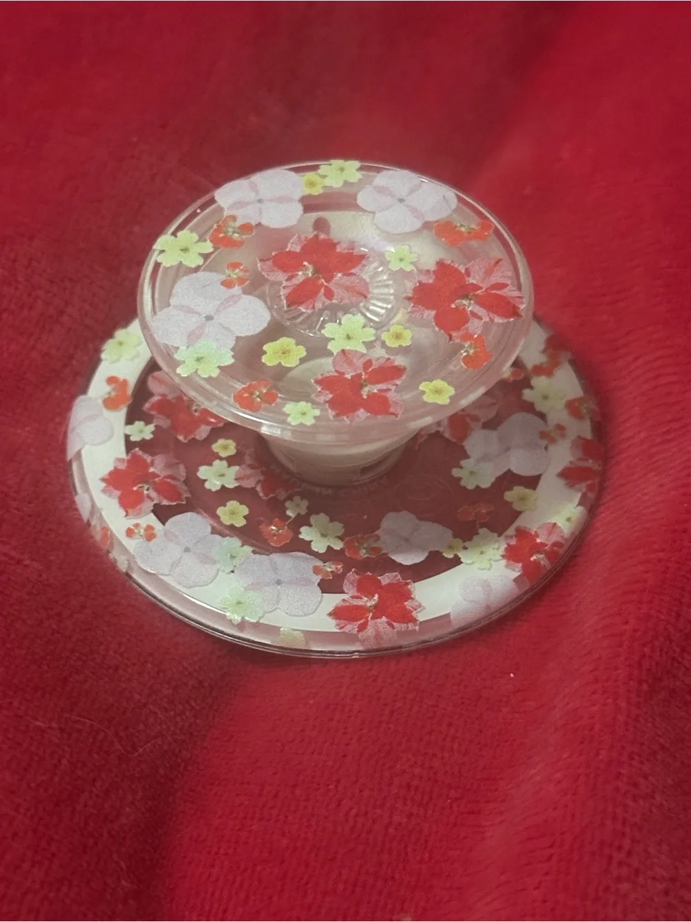 Magnetic Floral PopSocket Phone Grip
